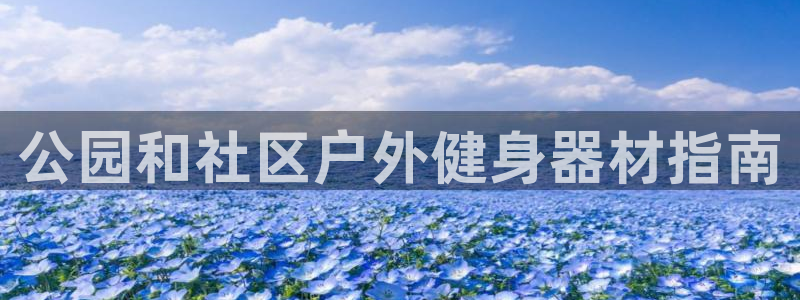 海南意昂體育3：公園和社區(qū)戶外健身器材指南